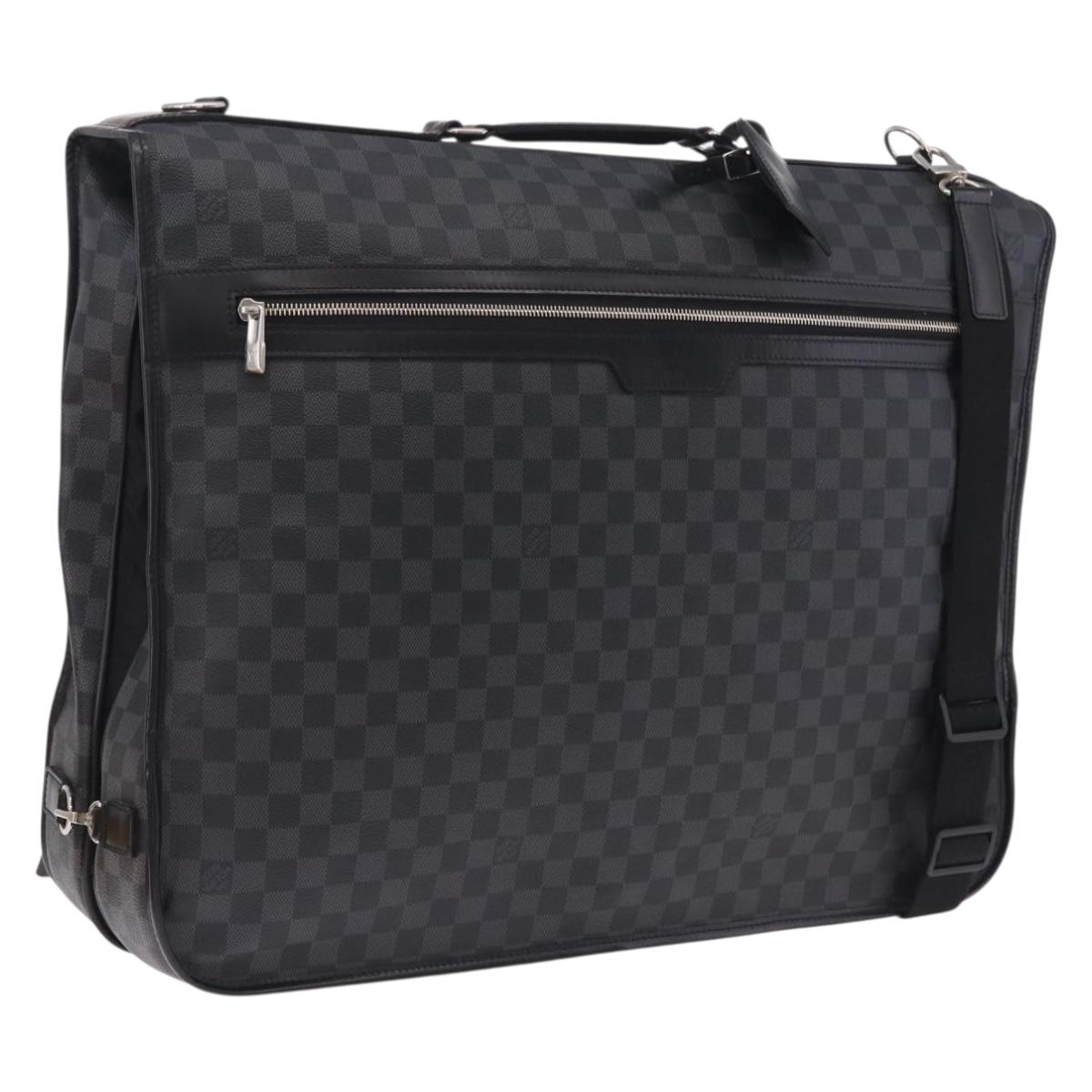 LOUIS VUITTON Damier Graphite Housse Porte Habits Garment Cover LV Auth 209574V