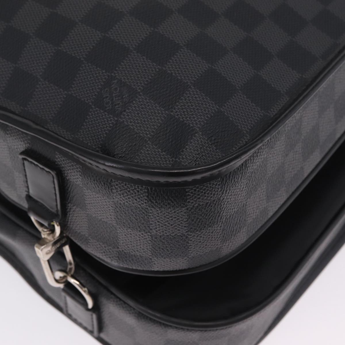 LOUIS VUITTON Damier Graphite Housse Porte Habits Garment Cover LV Auth 209574V
