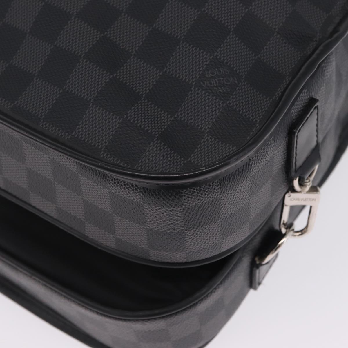 LOUIS VUITTON Damier Graphite Housse Porte Habits Garment Cover LV Auth 209574V