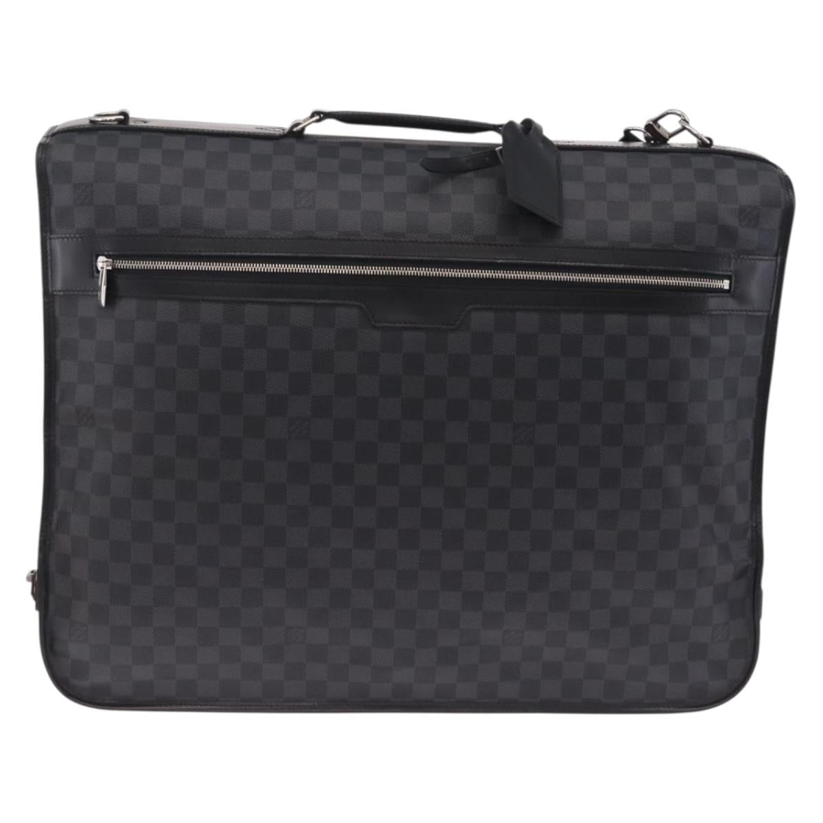 LOUIS VUITTON Damier Graphite Housse Porte Habits Garment Cover LV Auth 209574V