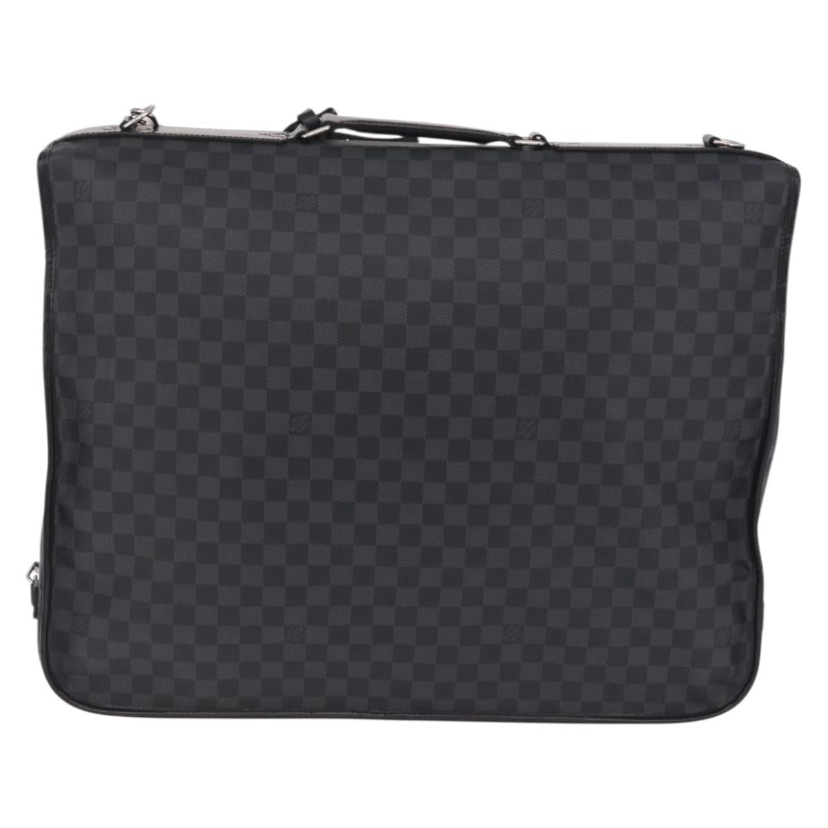 LOUIS VUITTON Damier Graphite Housse Porte Habits Garment Cover LV Auth 209574V