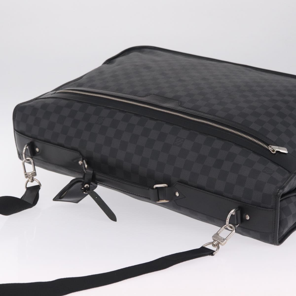 LOUIS VUITTON Damier Graphite Housse Porte Habits Garment Cover LV Auth 209574V