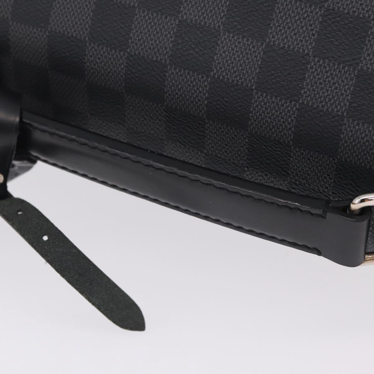 LOUIS VUITTON Damier Graphite Housse Porte Habits Garment Cover LV Auth 209574V