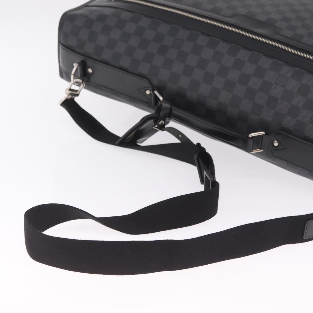 LOUIS VUITTON Damier Graphite Housse Porte Habits Garment Cover LV Auth 209574V