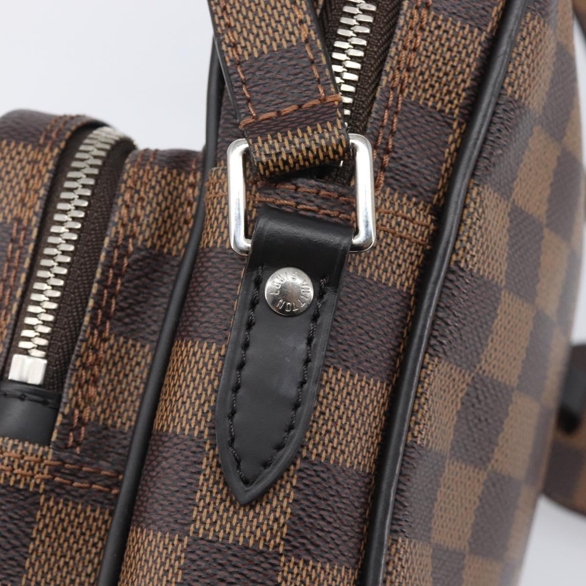 LOUIS VUITTON Damier Ebene Amazon Shoulder Bag N42703 LV Auth 209583M