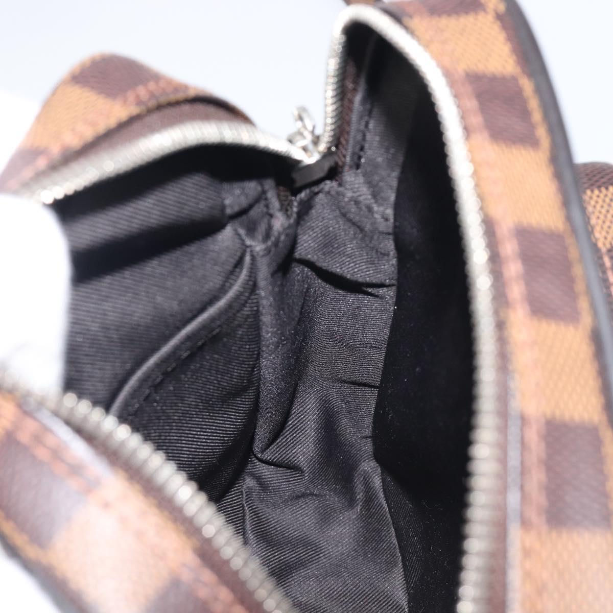 LOUIS VUITTON Damier Ebene Amazon Shoulder Bag N42703 LV Auth 209583M