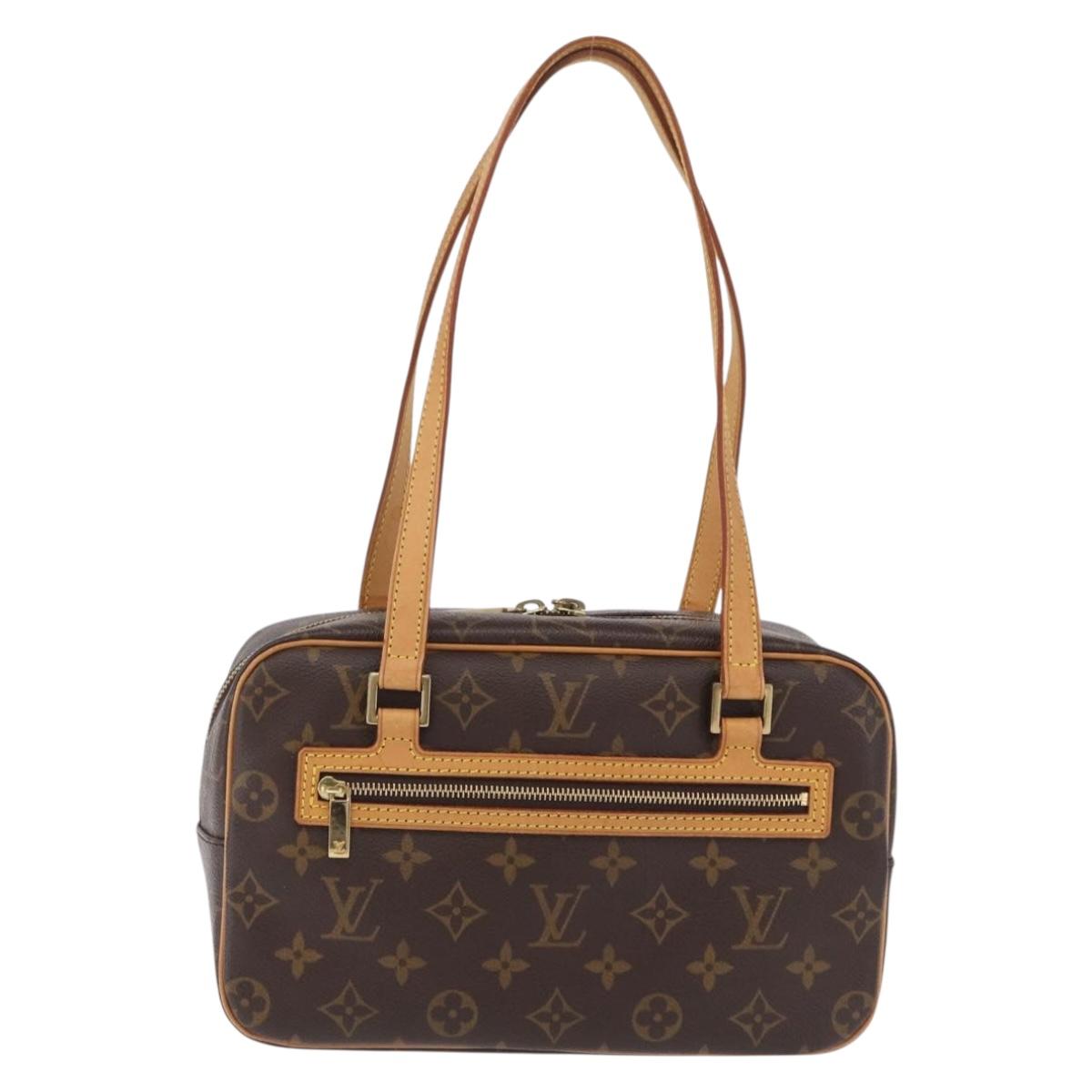 LOUIS VUITTON Monogram Cite MM Hand Bag M51182 LV Auth 209589A