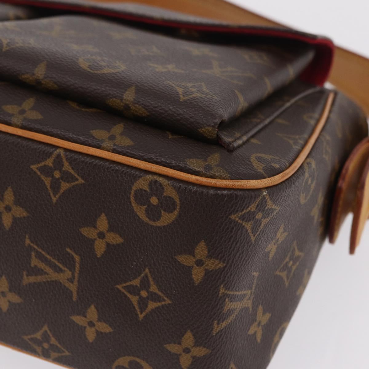 LOUIS VUITTON Monogram Viva Cite GM Shoulder Bag M51163 LV Auth 209595V