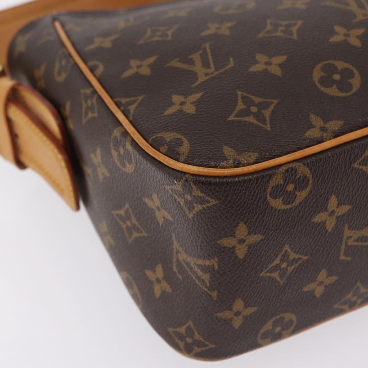 LOUIS VUITTON Monogram Viva Cite GM Shoulder Bag M51163 LV Auth 209595V