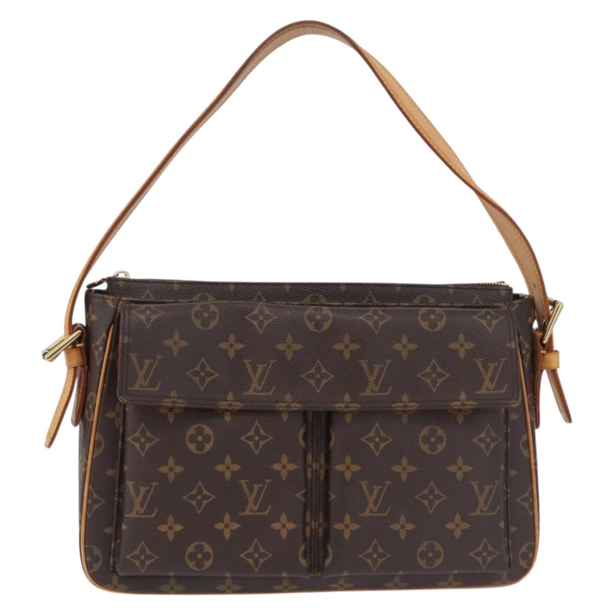 LOUIS VUITTON Monogram Viva Cite GM Shoulder Bag M51163 LV Auth 209595V