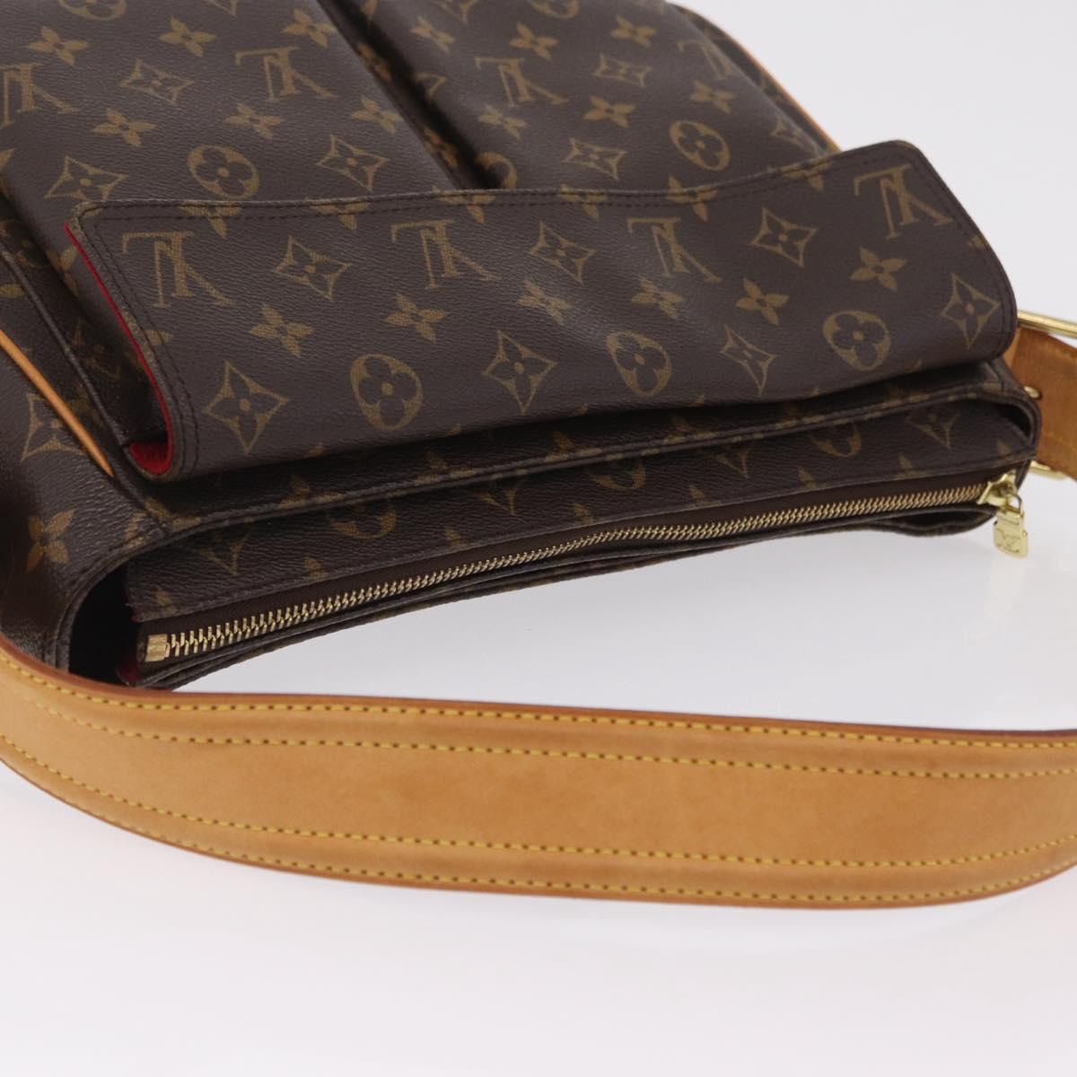 LOUIS VUITTON Monogram Viva Cite GM Shoulder Bag M51163 LV Auth 209595V