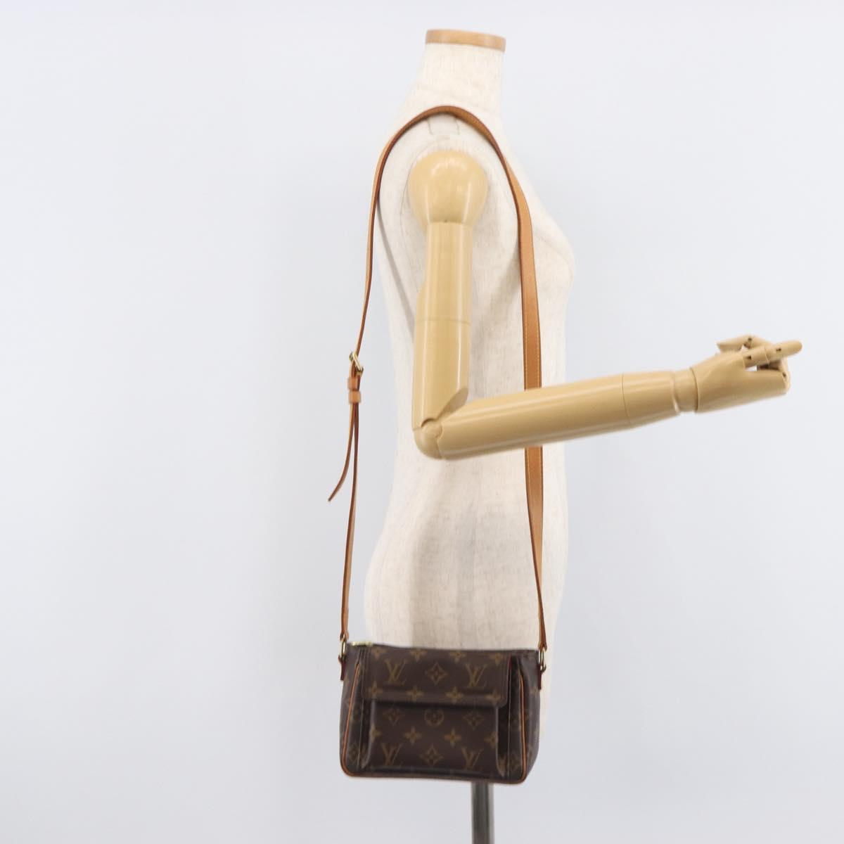LOUIS VUITTON Monogram Viva Cite PM Shoulder Bag M51165 LV Auth 209598V