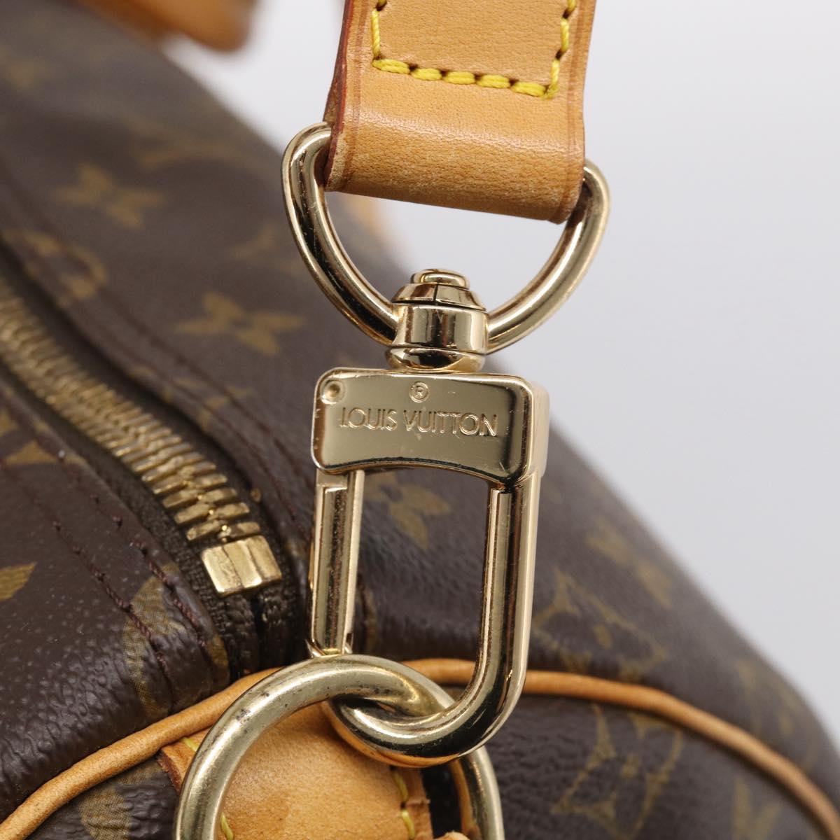 LOUIS VUITTON Monogram Keepall Bandouliere 55 Boston Bag M41414 LV Auth 209601V
