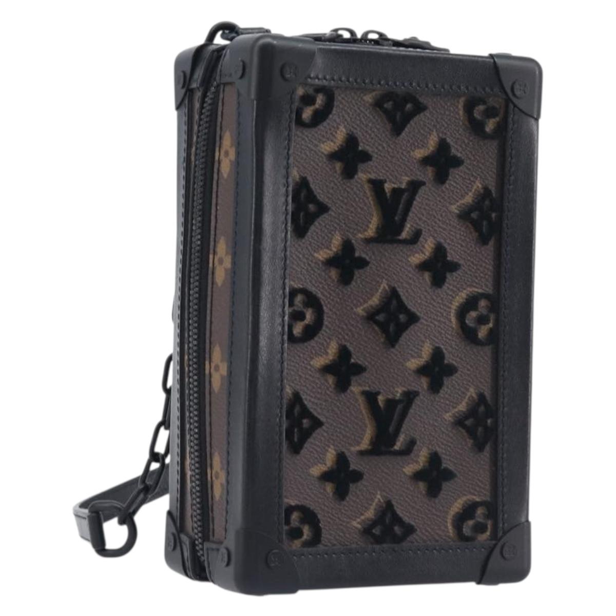 LOUIS VUITTON Monogram Tuftage Vertical Soft Trunk Bag M45044 LV Auth 209615M