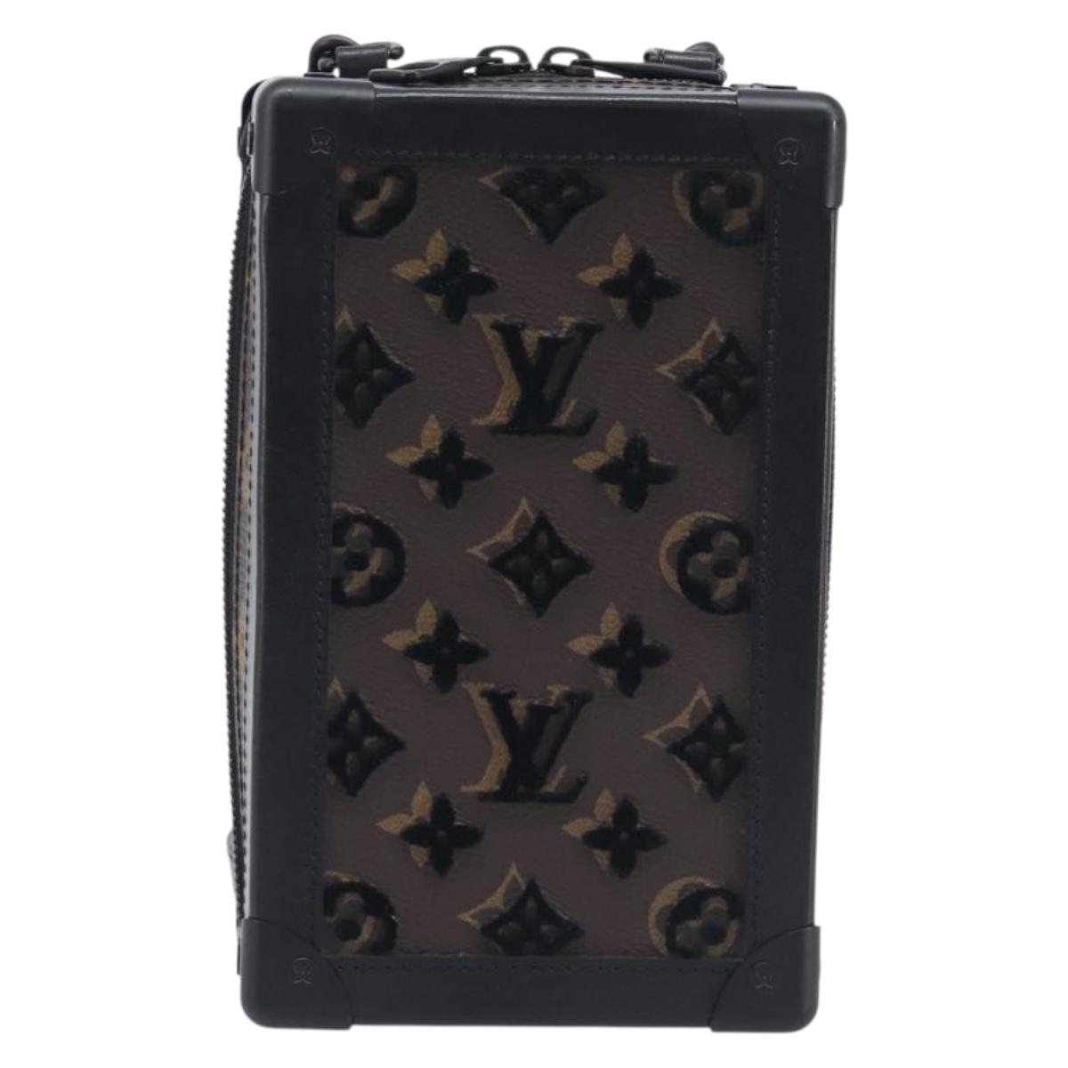 LOUIS VUITTON Monogram Tuftage Vertical Soft Trunk Bag M45044 LV Auth 209615M