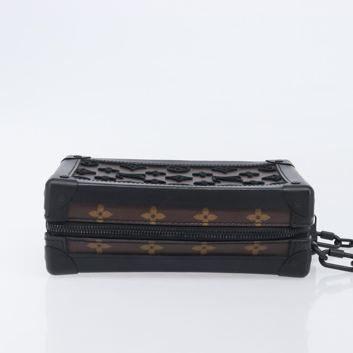 LOUIS VUITTON Monogram Tuftage Vertical Soft Trunk Bag M45044 LV Auth 209615M