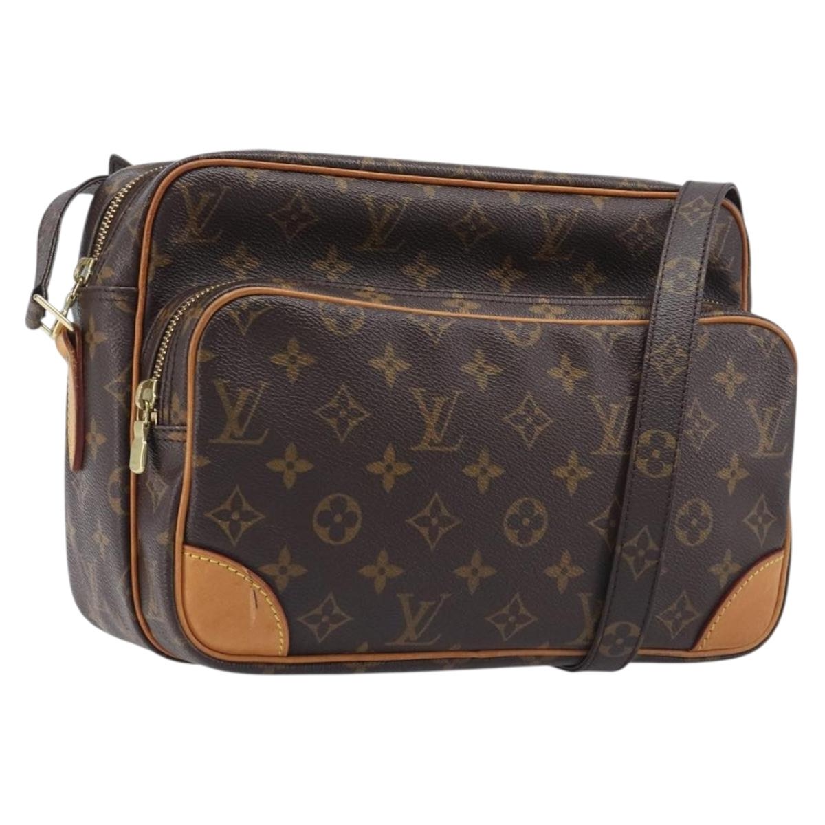 LOUIS VUITTON Monogram Nile Shoulder Bag M45244 LV Auth 209620A
