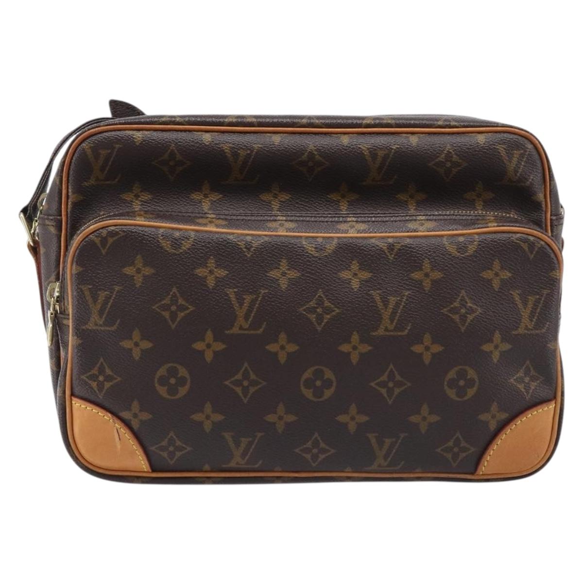 LOUIS VUITTON Monogram Nile Shoulder Bag M45244 LV Auth 209620A