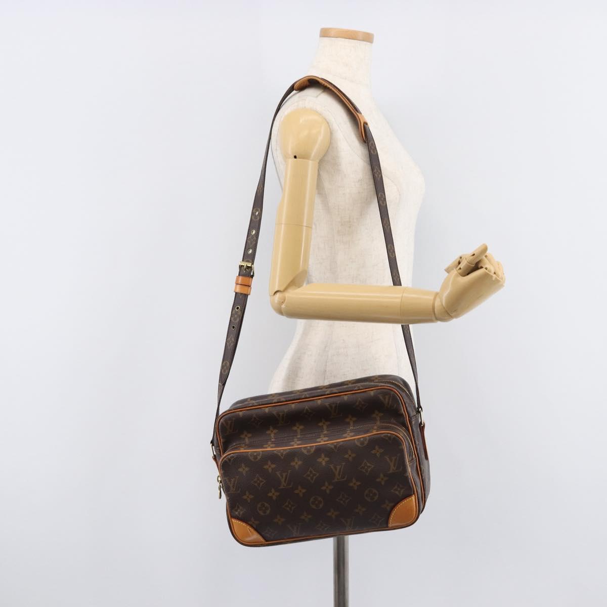 LOUIS VUITTON Monogram Nile Shoulder Bag M45244 LV Auth 209620A