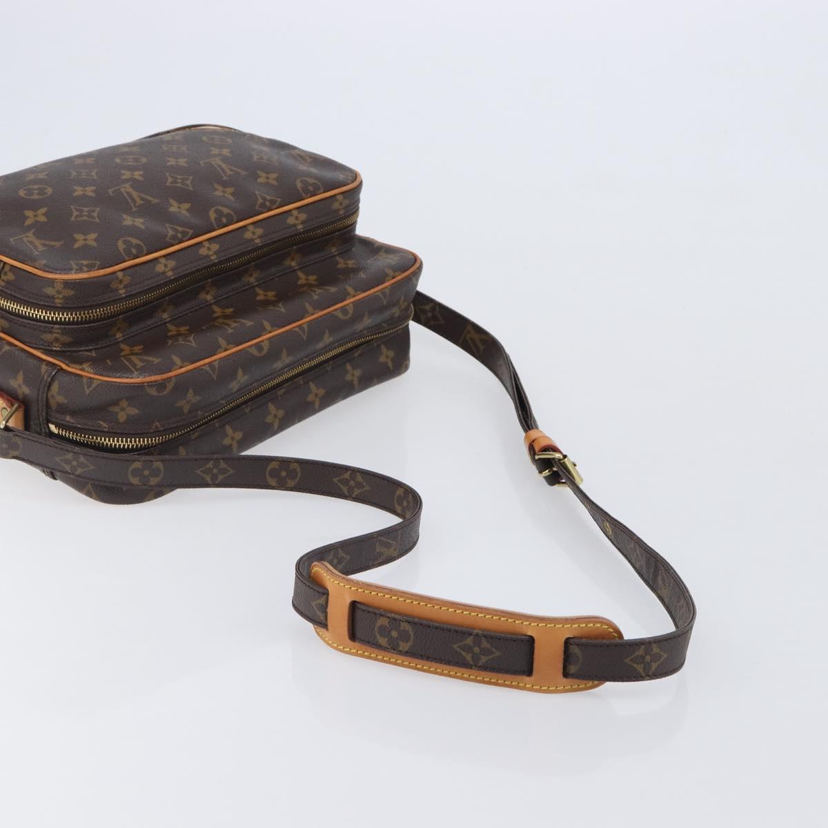 LOUIS VUITTON Monogram Nile Shoulder Bag M45244 LV Auth 209620A