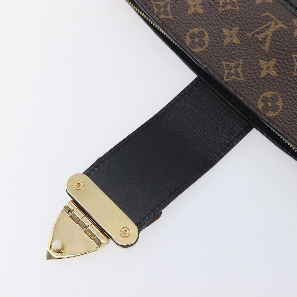 LOUIS VUITTON Monogram Reverse Trunk Clutch Shoulder Bag M43596 Auth 209626SAM