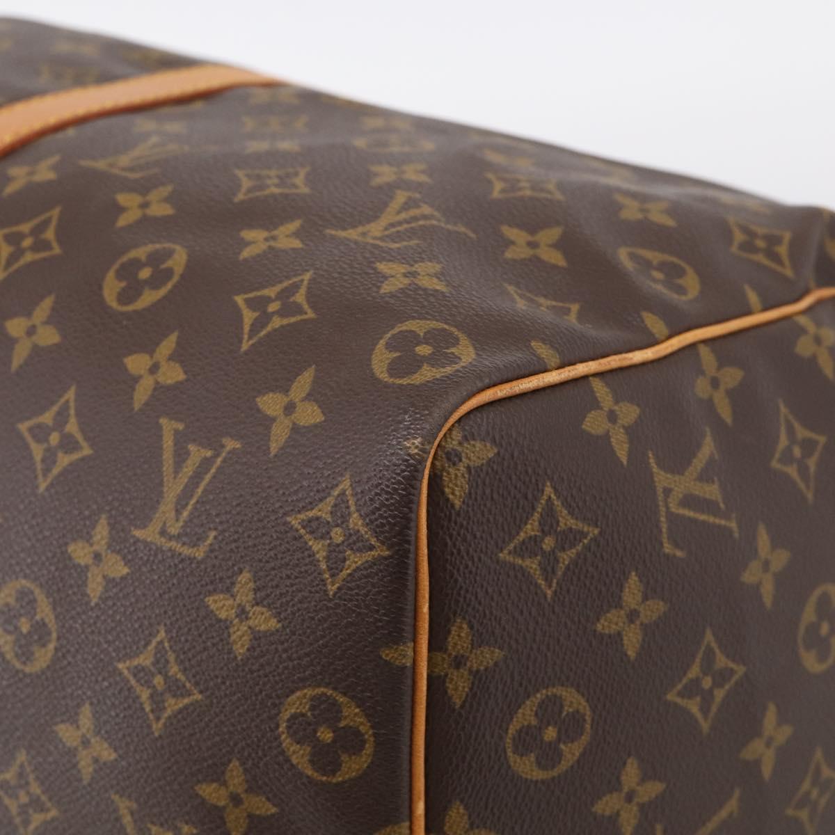 LOUIS VUITTON Monogram Keepall 50 Boston Bag M41426 LV Auth 209633V