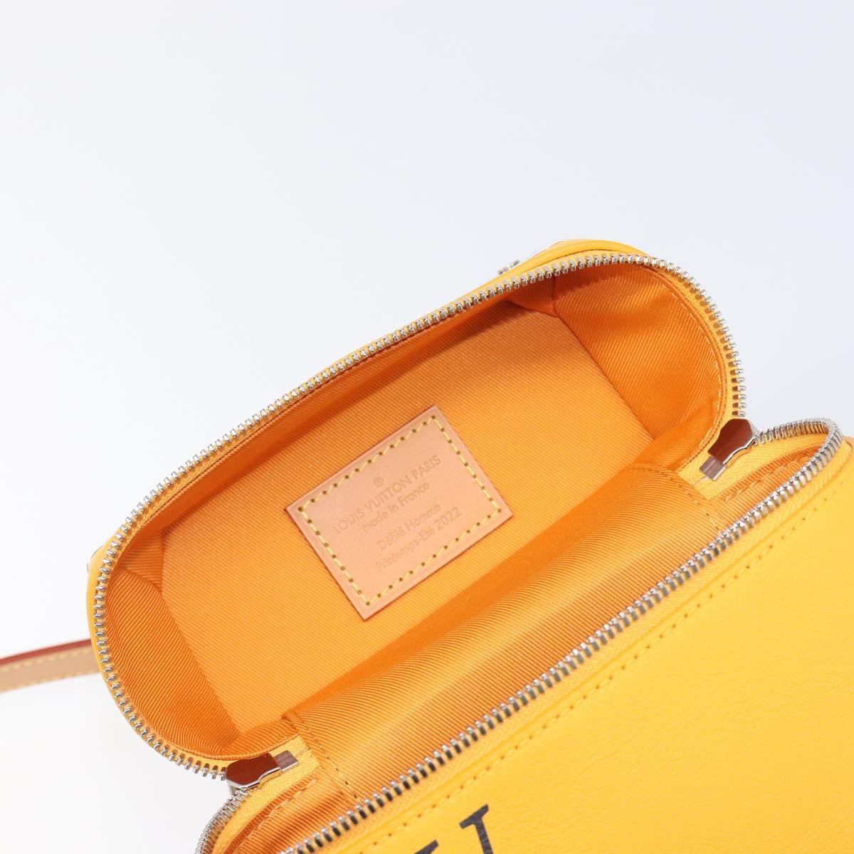 LOUIS VUITTON Vertical Box Trunk Shoulder Bag Saffron M59666 Auth 209644SAM