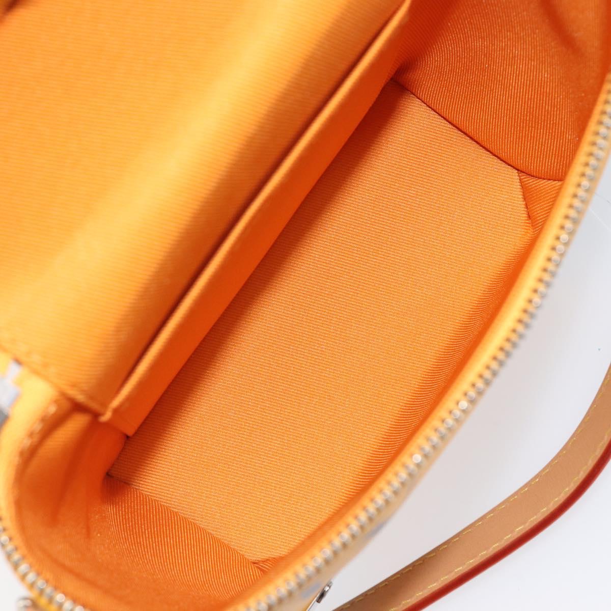 LOUIS VUITTON Vertical Box Trunk Shoulder Bag Saffron M59666 Auth 209644SAM
