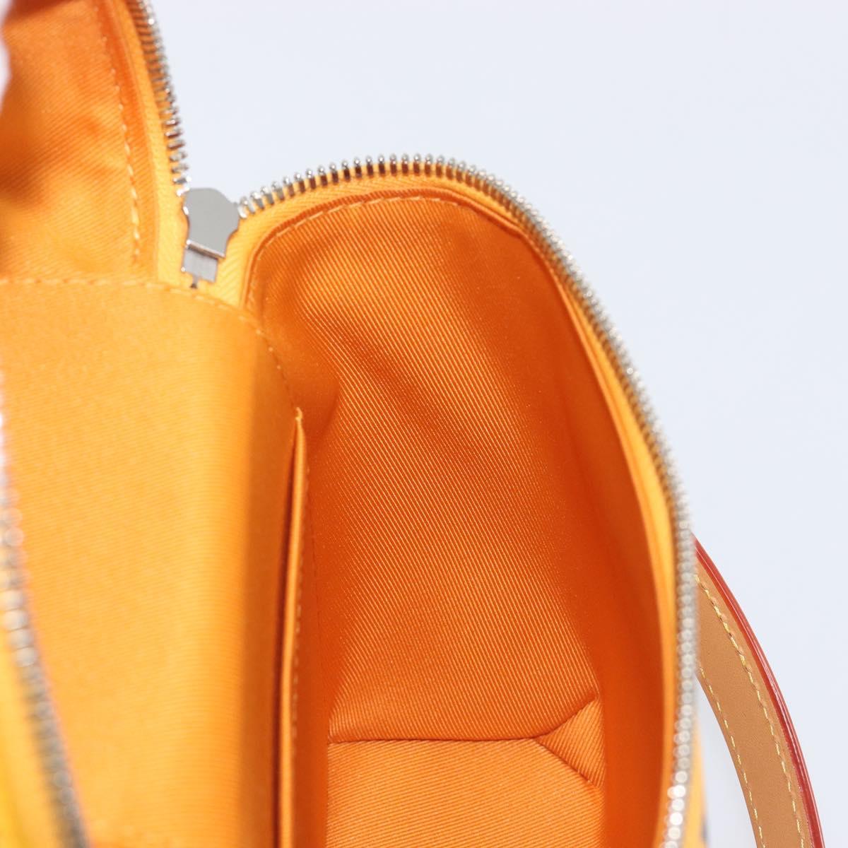 LOUIS VUITTON Vertical Box Trunk Shoulder Bag Saffron M59666 Auth 209644SAM