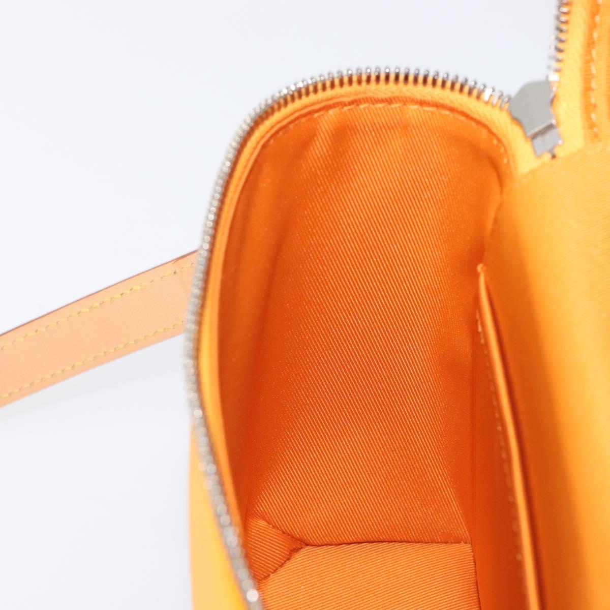 LOUIS VUITTON Vertical Box Trunk Shoulder Bag Saffron M59666 Auth 209644SAM
