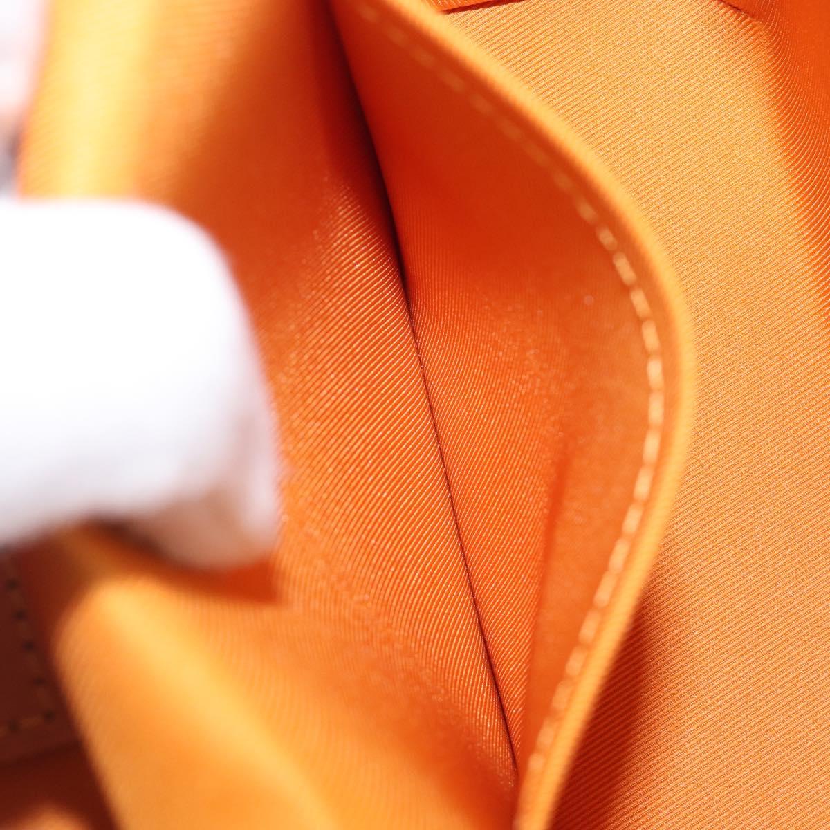 LOUIS VUITTON Vertical Box Trunk Shoulder Bag Saffron M59666 Auth 209644SAM