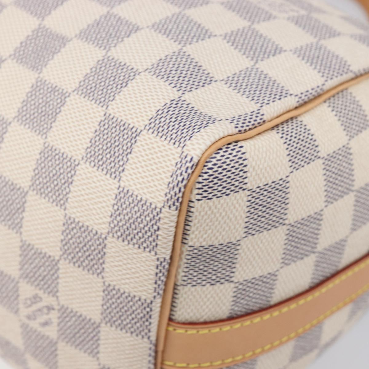 LOUIS VUITTON Damier Azur Speedy Bandouliere 25 Hand Bag N41374 Auth 209646SAV