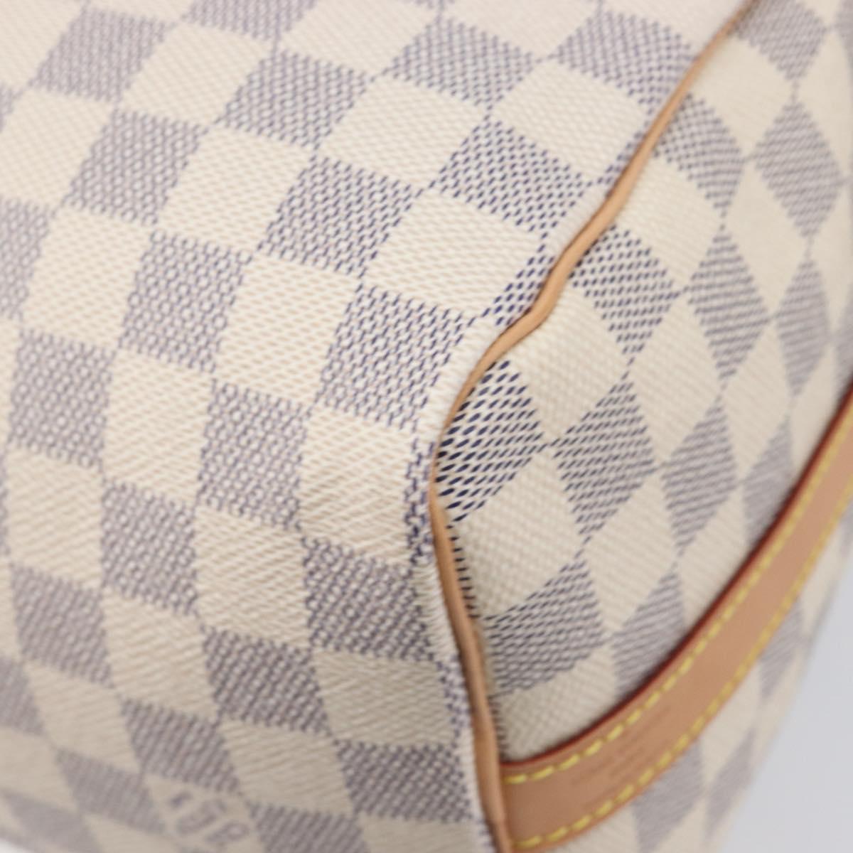 LOUIS VUITTON Damier Azur Speedy Bandouliere 25 Hand Bag N41374 Auth 209646SAV