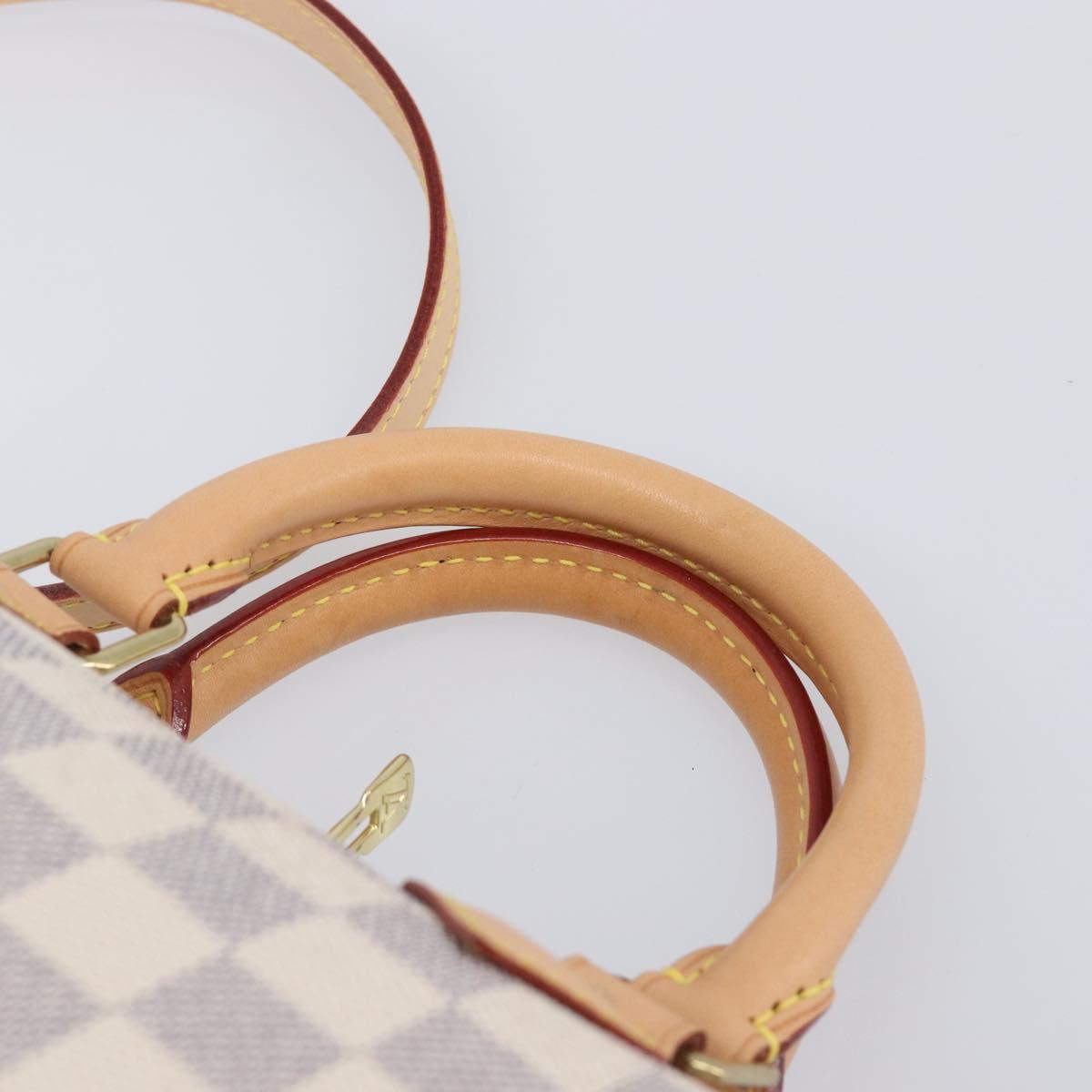 LOUIS VUITTON Damier Azur Speedy Bandouliere 25 Hand Bag N41374 Auth 209646SAV