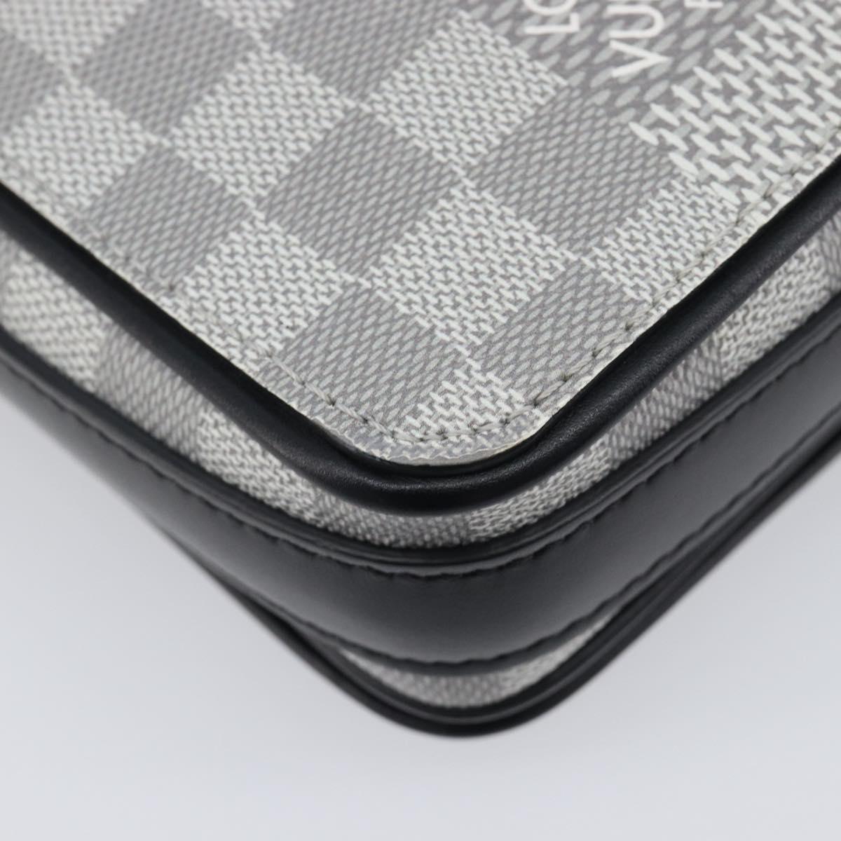 LOUIS VUITTON Damier Graphite Studio Messenger Antarctica N50014 Auth 209647SAM