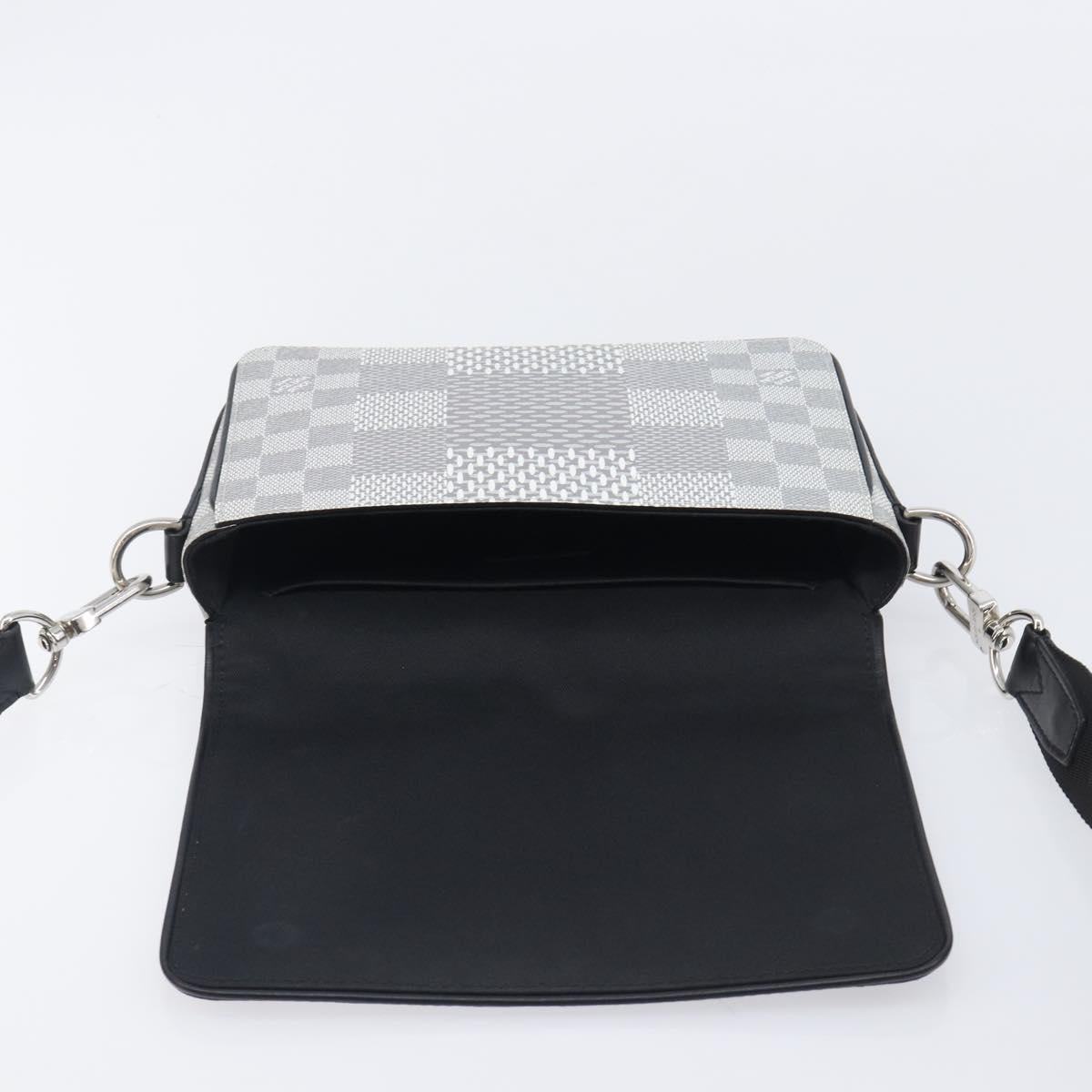 LOUIS VUITTON Damier Graphite Studio Messenger Antarctica N50014 Auth 209647SAM