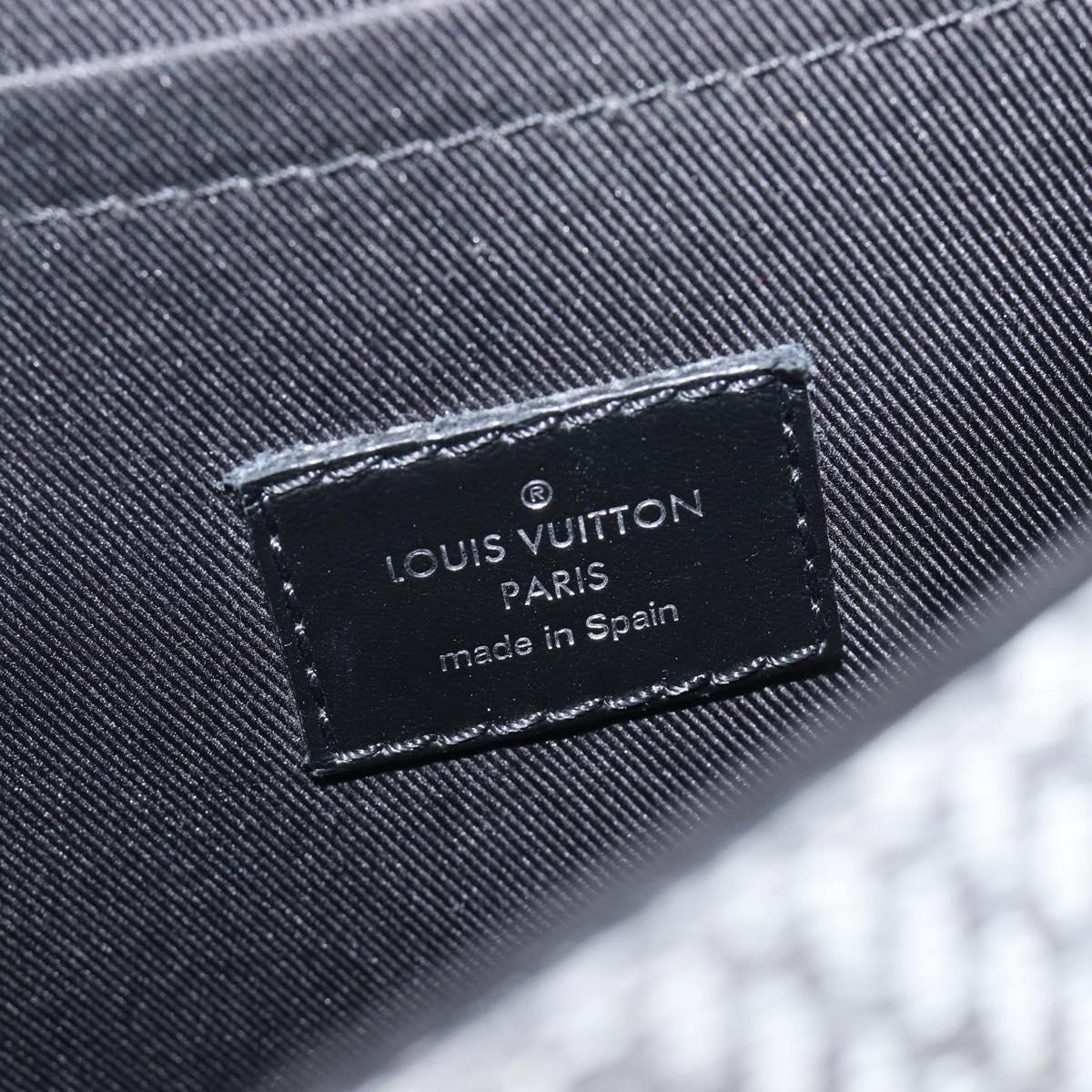 LOUIS VUITTON Damier Graphite Studio Messenger Antarctica N50014 Auth 209647SAM
