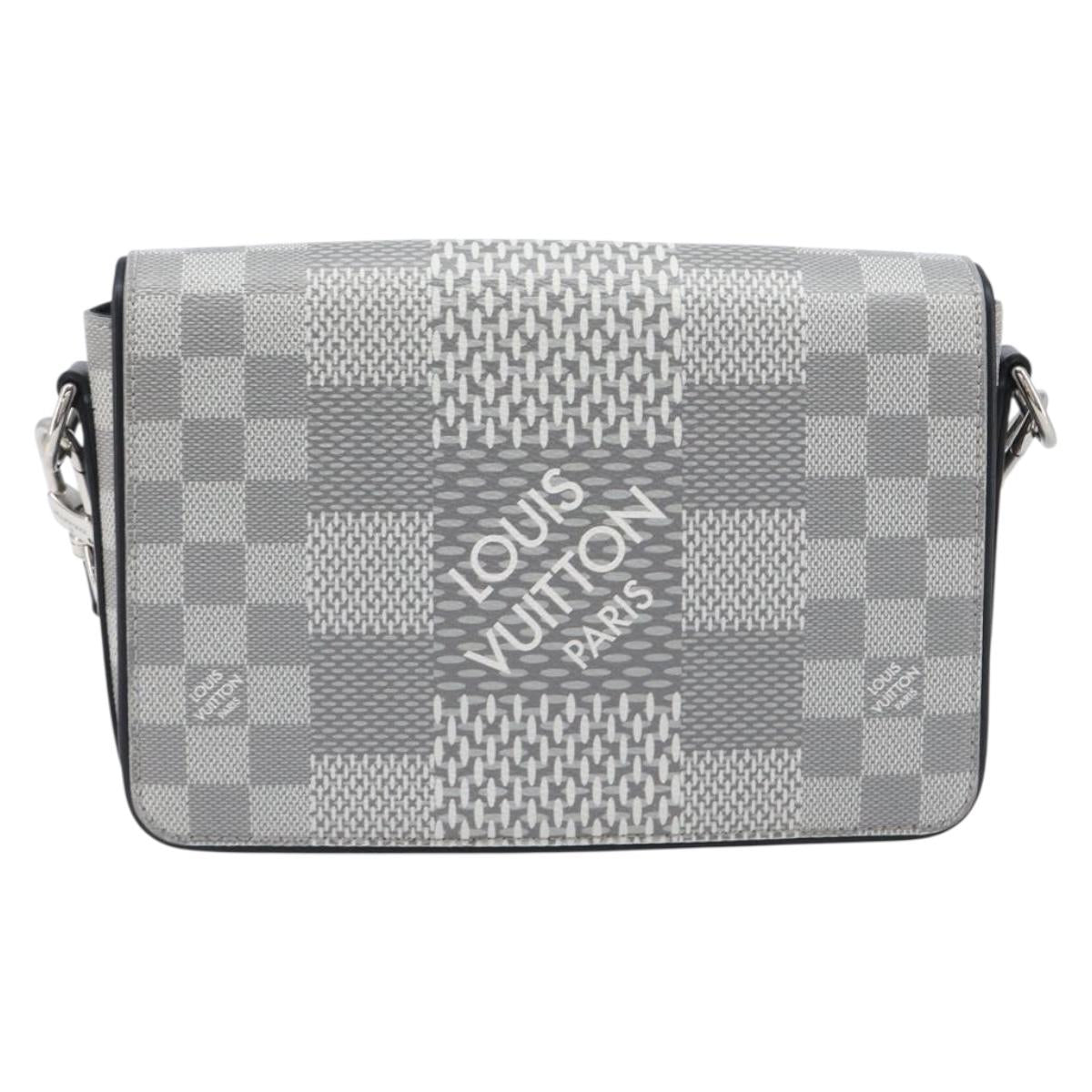LOUIS VUITTON Damier Graphite Studio Messenger Antarctica N50014 Auth 209647SAM