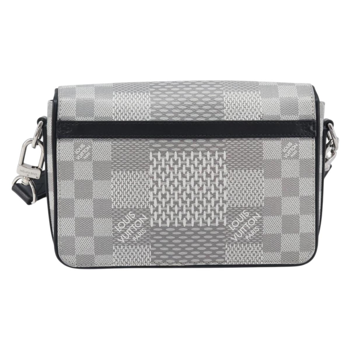 LOUIS VUITTON Damier Graphite Studio Messenger Antarctica N50014 Auth 209647SAM