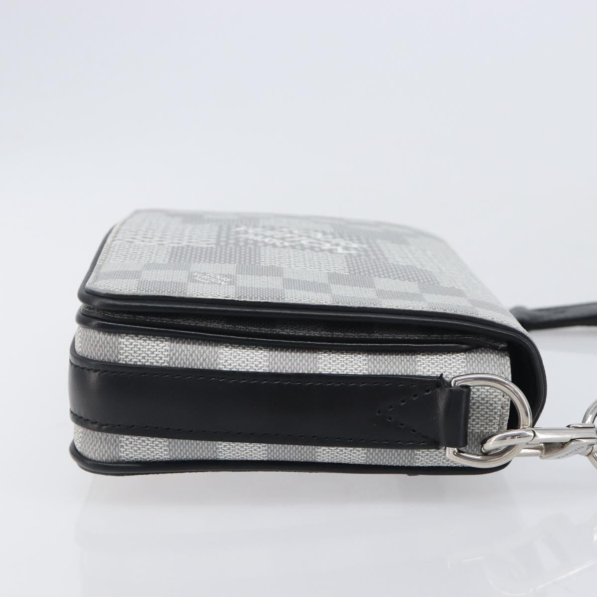 LOUIS VUITTON Damier Graphite Studio Messenger Antarctica N50014 Auth 209647SAM