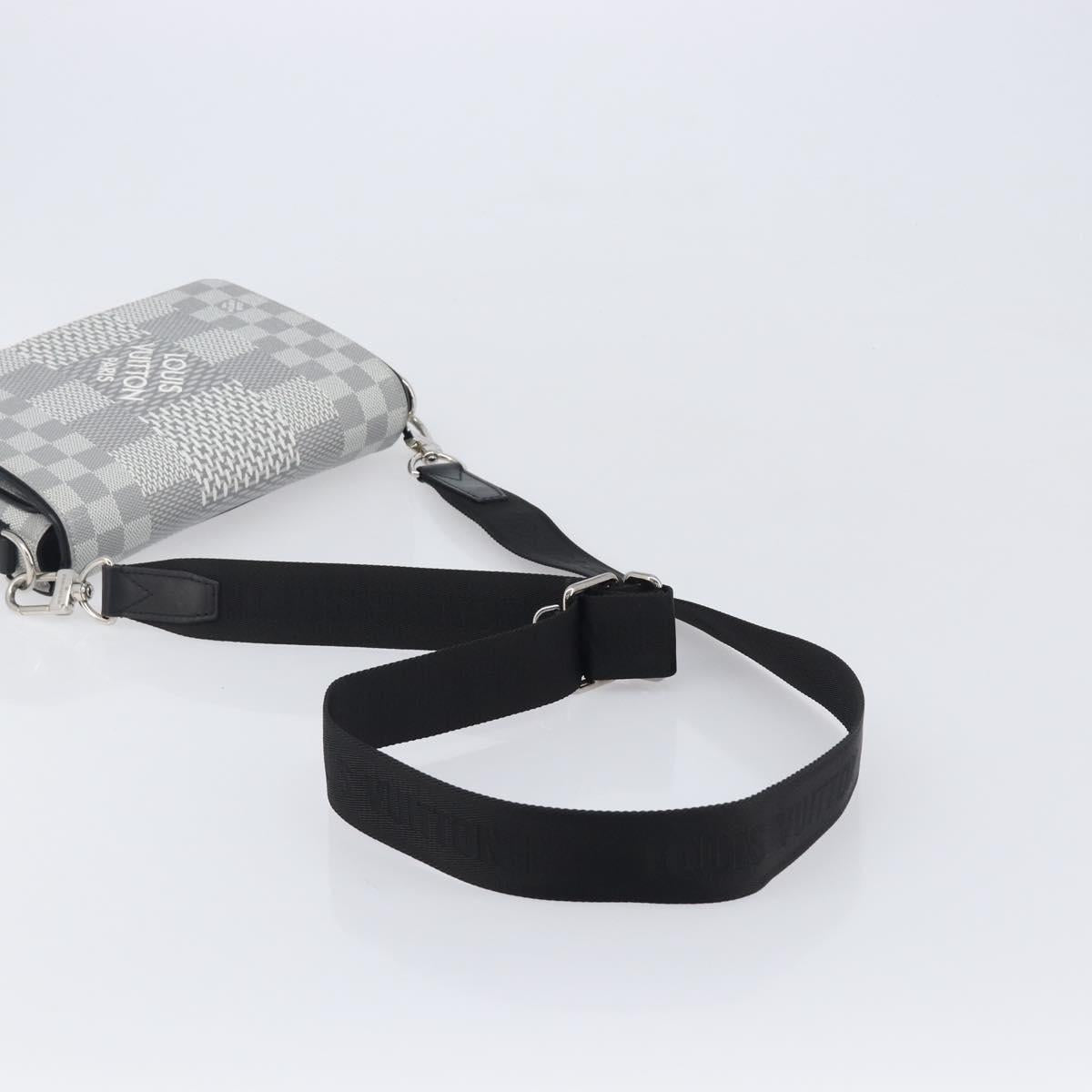 LOUIS VUITTON Damier Graphite Studio Messenger Antarctica N50014 Auth 209647SAM