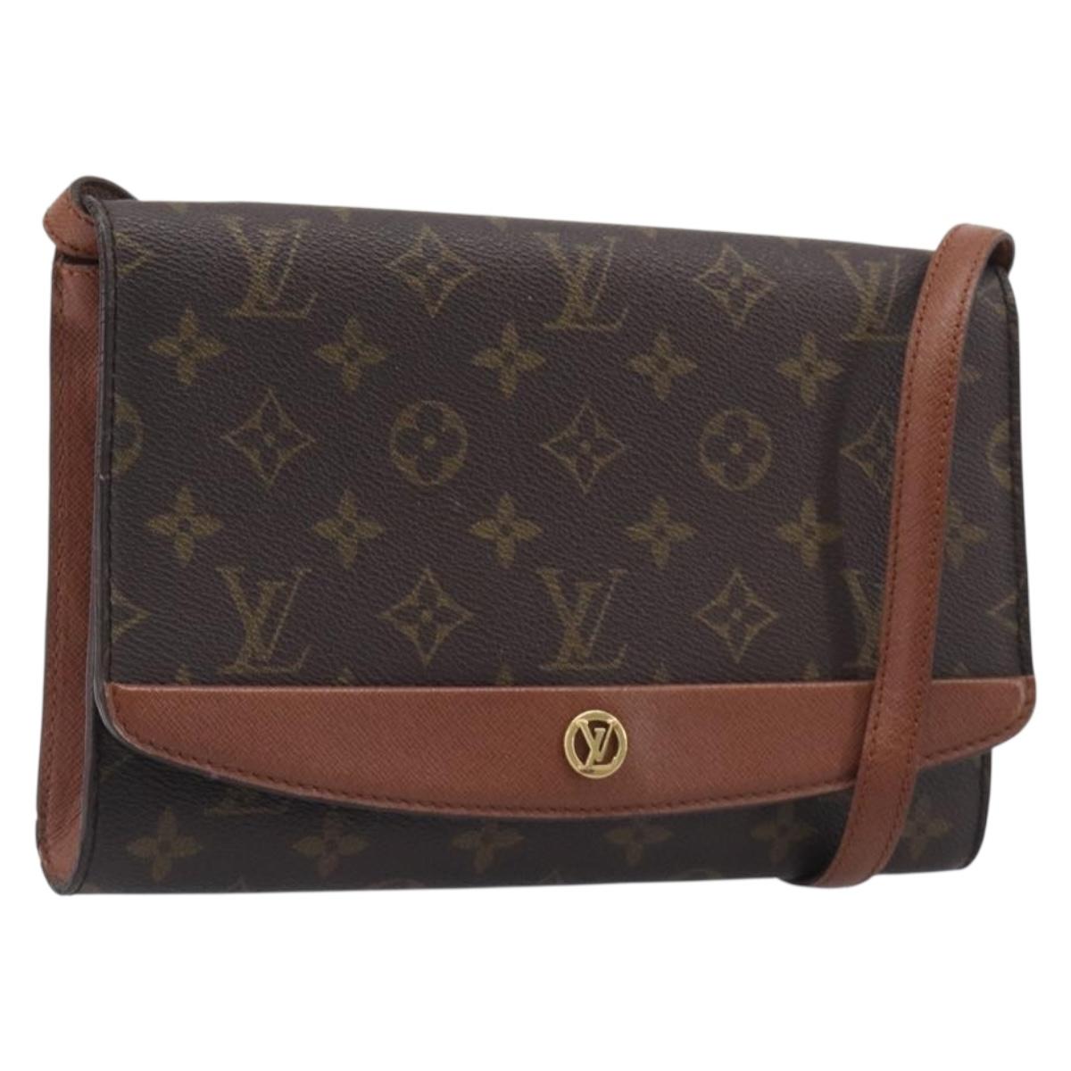 LOUIS VUITTON Monogram Bordeaux 24 Shoulder Bag M51798 LV Auth 209657A