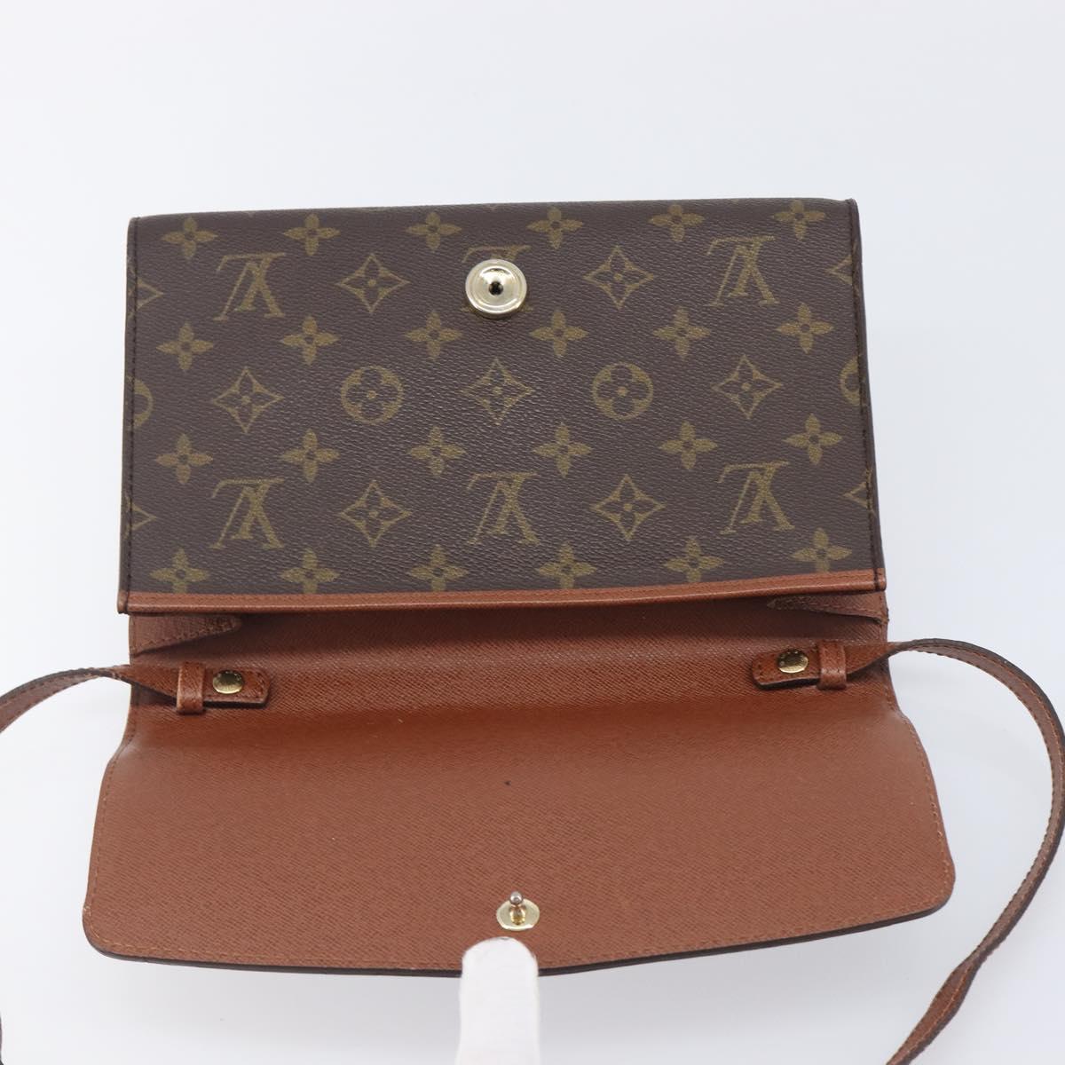 LOUIS VUITTON Monogram Bordeaux 24 Shoulder Bag M51798 LV Auth 209657A