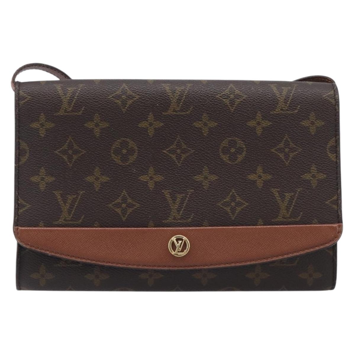 LOUIS VUITTON Monogram Bordeaux 24 Shoulder Bag M51798 LV Auth 209657A