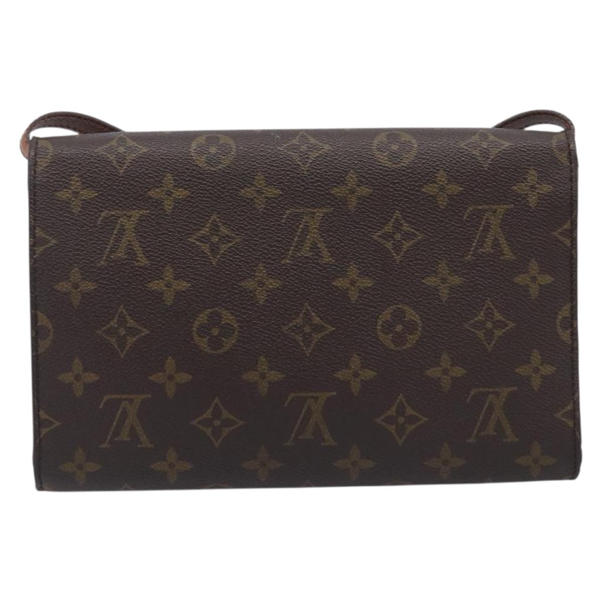 LOUIS VUITTON Monogram Bordeaux 24 Shoulder Bag M51798 LV Auth 209657A