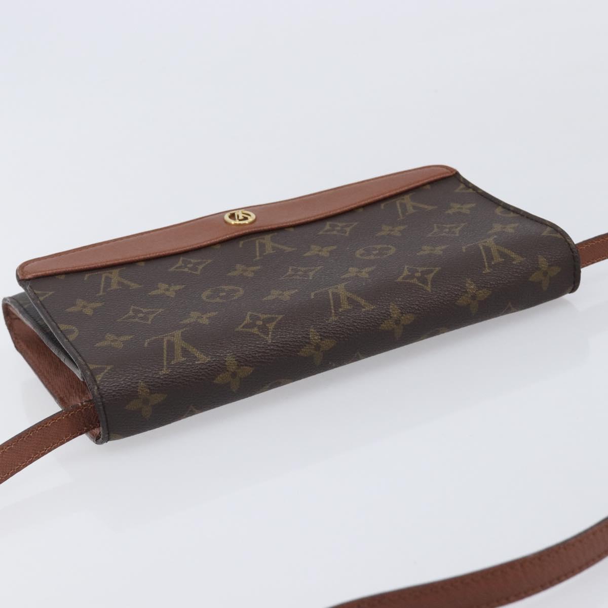 LOUIS VUITTON Monogram Bordeaux 24 Shoulder Bag M51798 LV Auth 209657A
