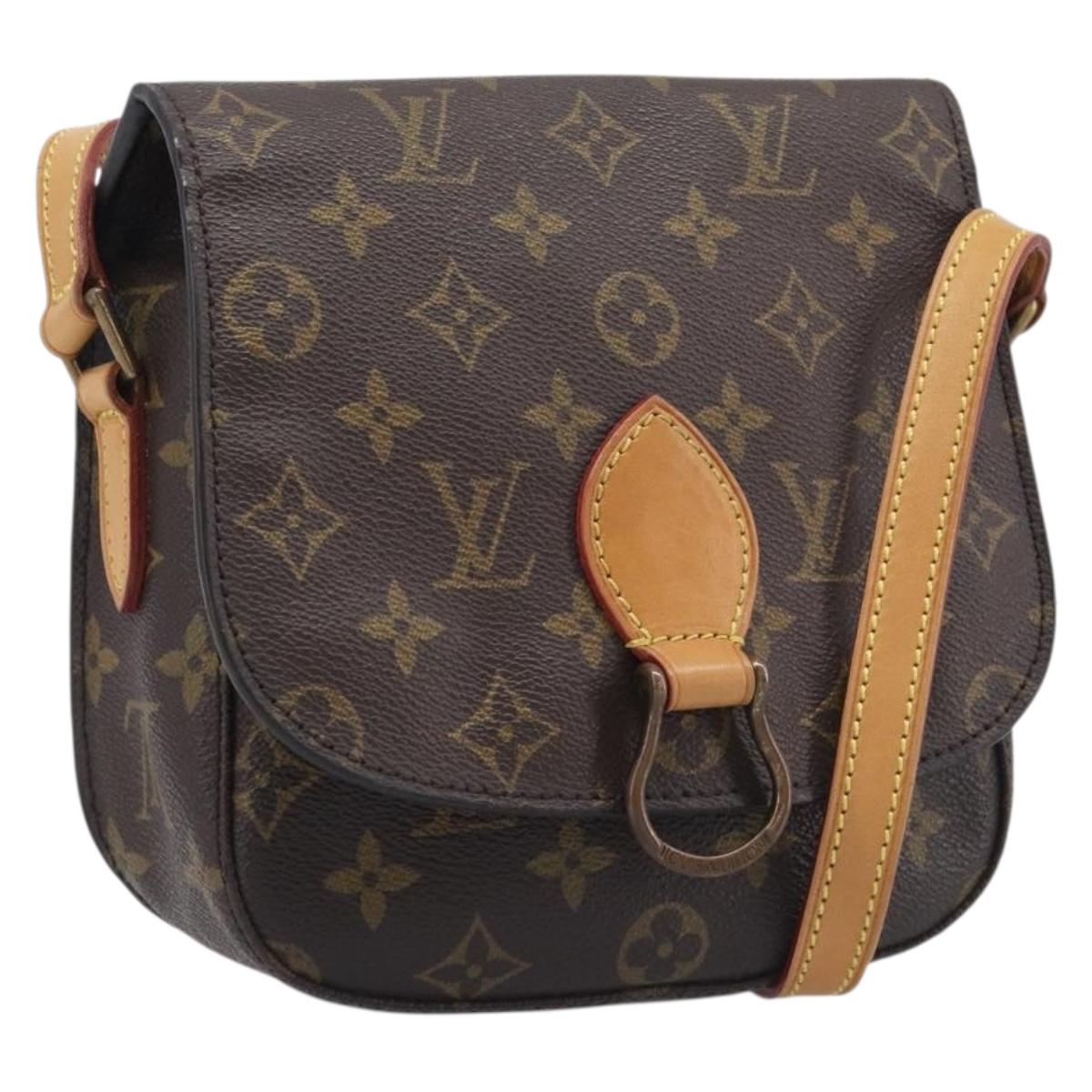 LOUIS VUITTON Monogram Saint Cloud MM Shoulder Bag M51243 LV Auth 209666V