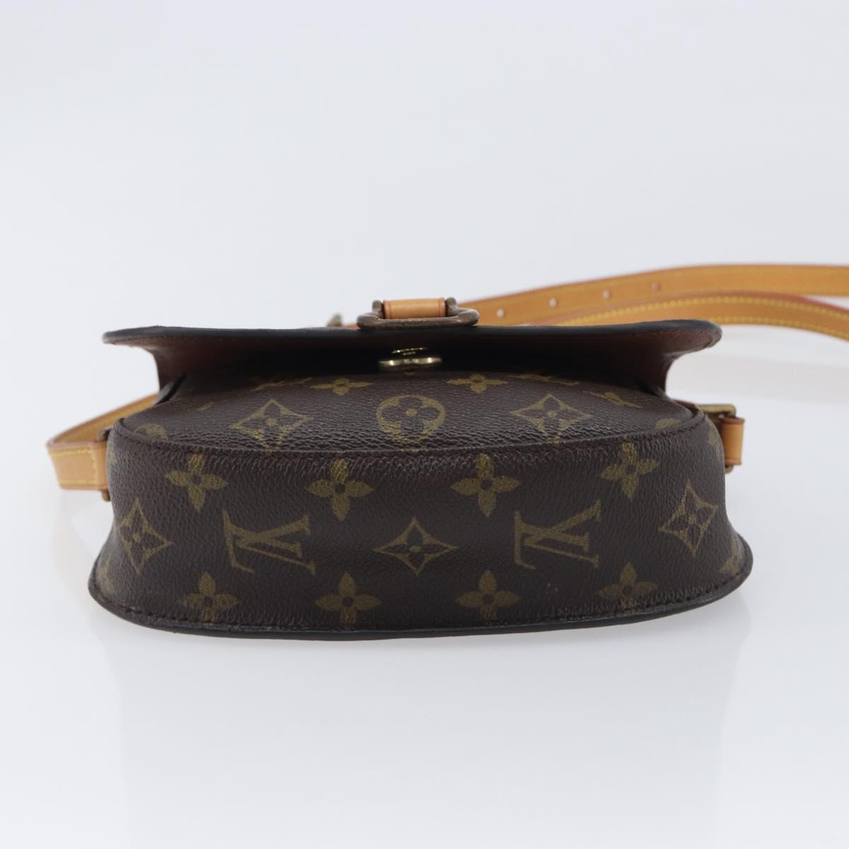 LOUIS VUITTON Monogram Saint Cloud MM Shoulder Bag M51243 LV Auth 209666V