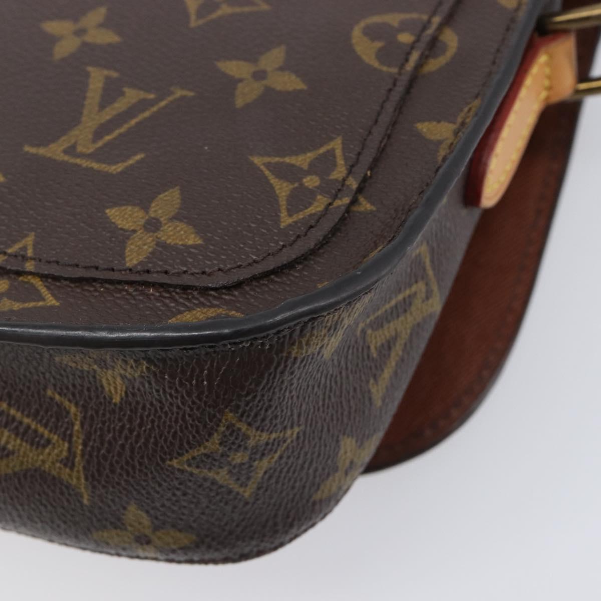 LOUIS VUITTON Monogram Saint Cloud MM Shoulder Bag M51243 LV Auth 209666V
