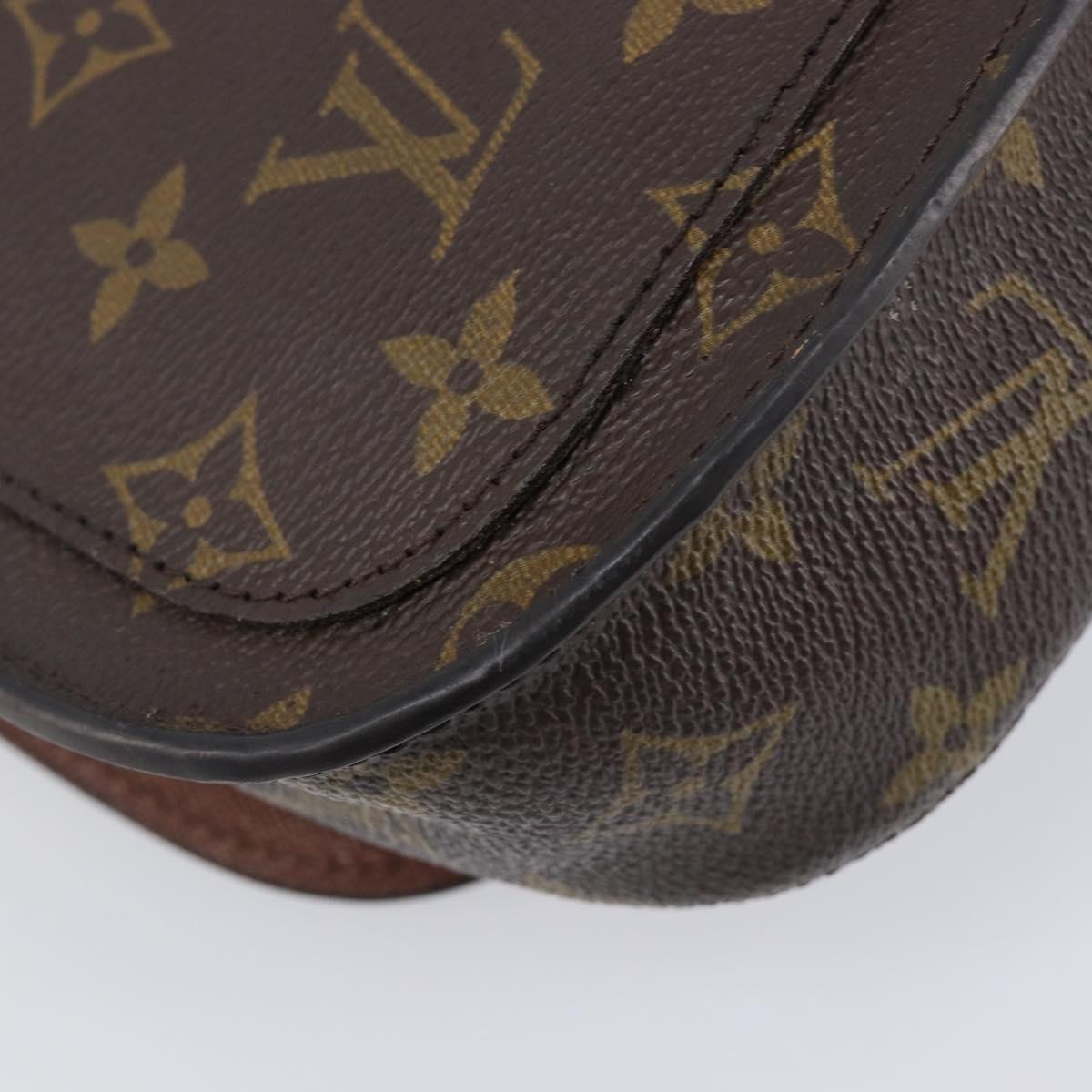 LOUIS VUITTON Monogram Saint Cloud MM Shoulder Bag M51243 LV Auth 209666V